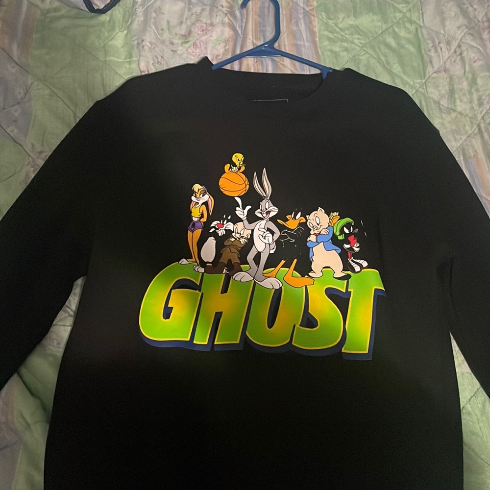 GHOST x Lonney Tunes Space Jam - CREW NECK SWEATER MEDIUM